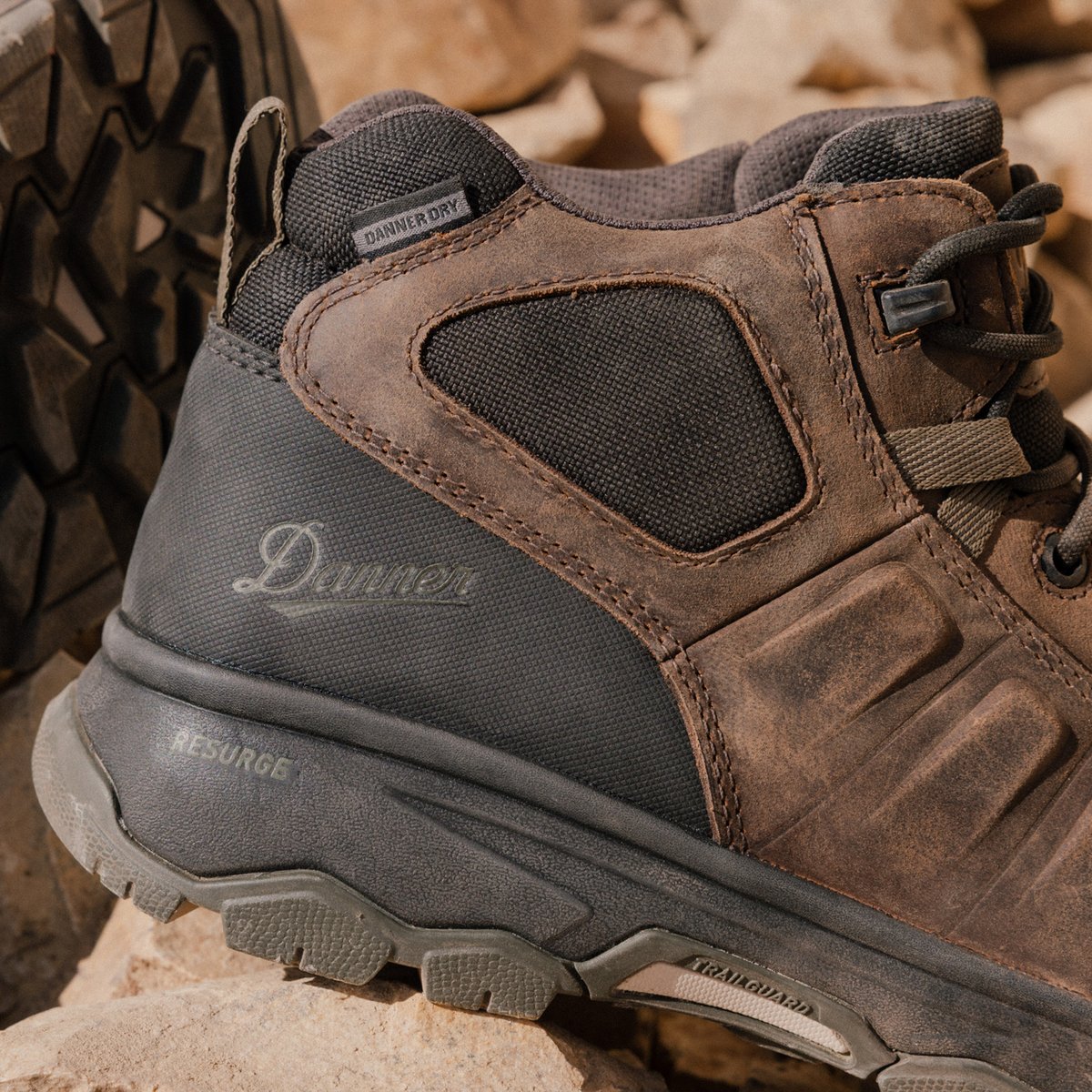 Wheat Ridge Brown/Olive Aluminum Toe