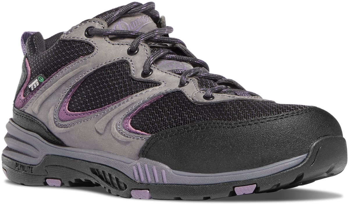 Women's Springfield Low 3" Gray/Purple ESD Composite Toe (NMT)