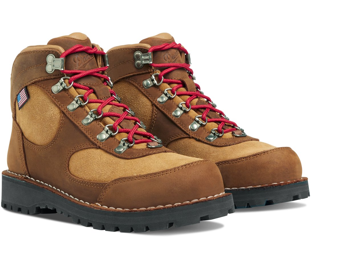 Cascade Crest Grizzly Brown/Rhodo Red