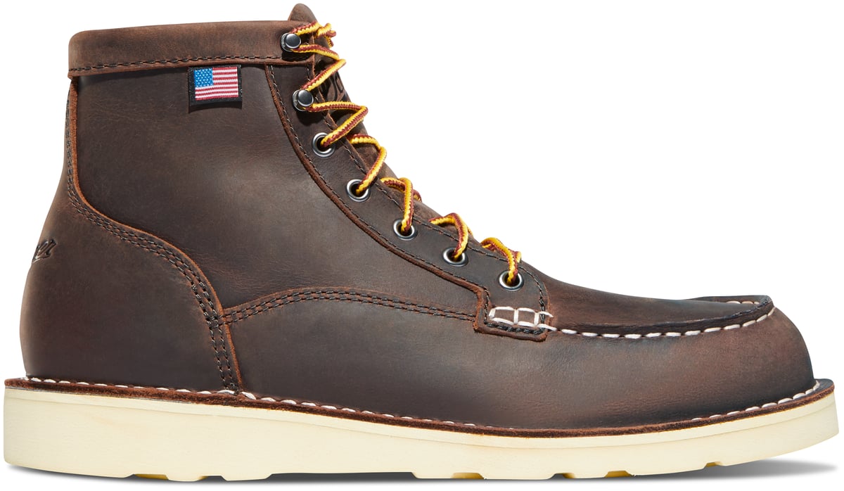 Bull Run Moc Toe 6" Brown