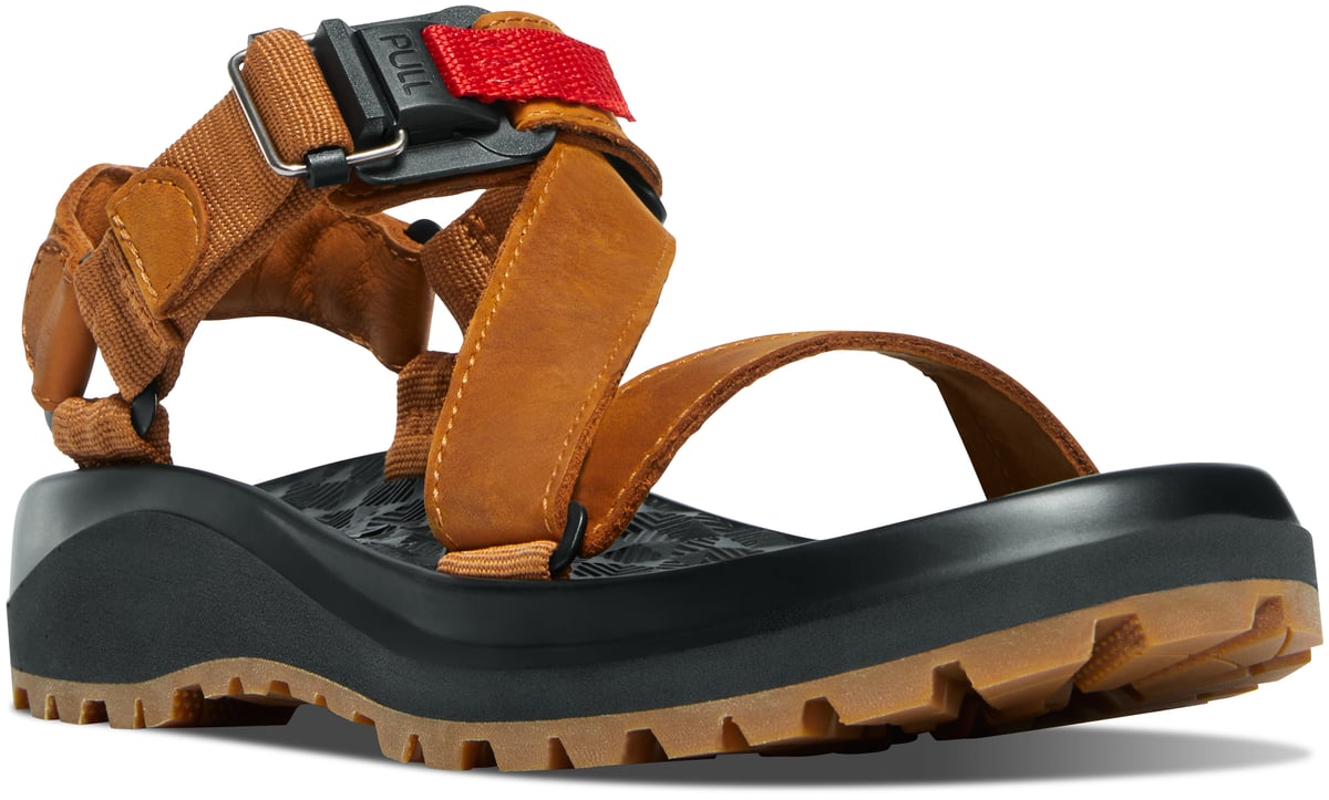 Joseph Leather Sandal Roasted Pecan