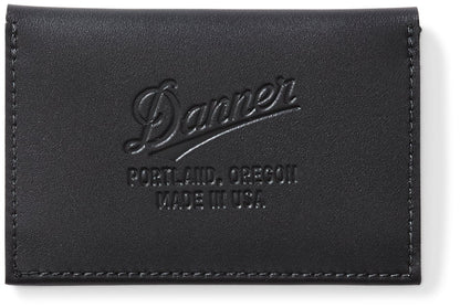 Leather Wallet 4.5" x 3.5" Black