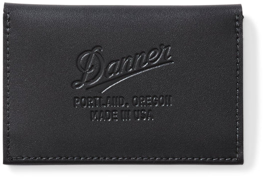 Leather Wallet 4.5" x 3.5" Black