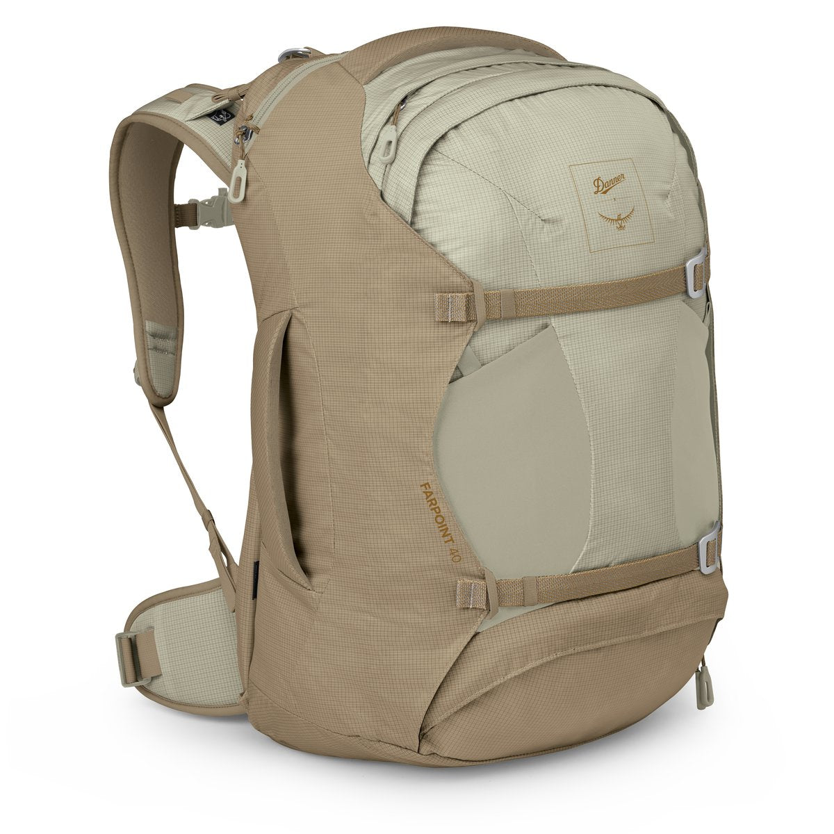 Danner X Osprey Farpoint 40L Pack Sawdust/Latte Brown